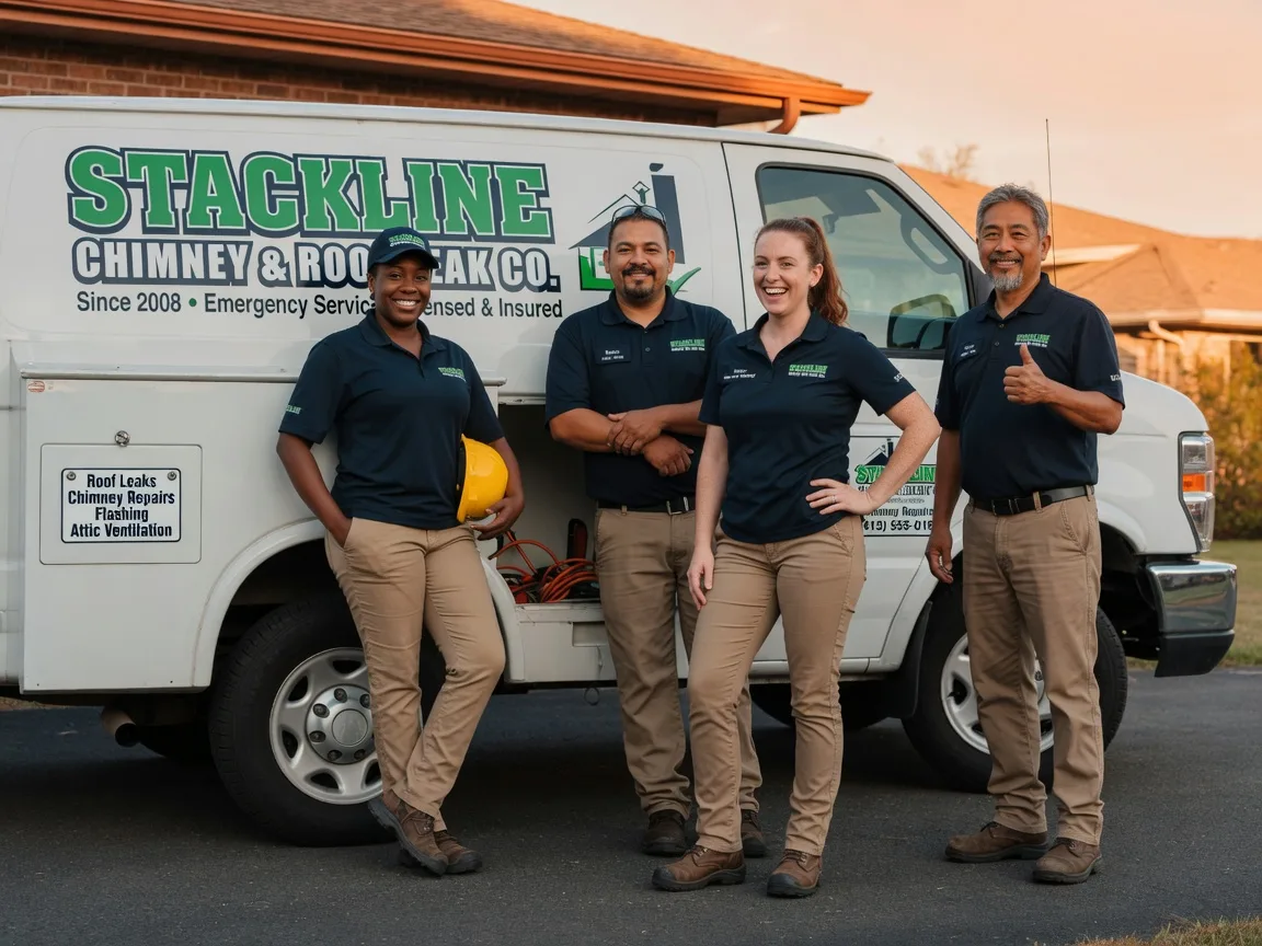 Chimney flashing repair company in Potterville, MI